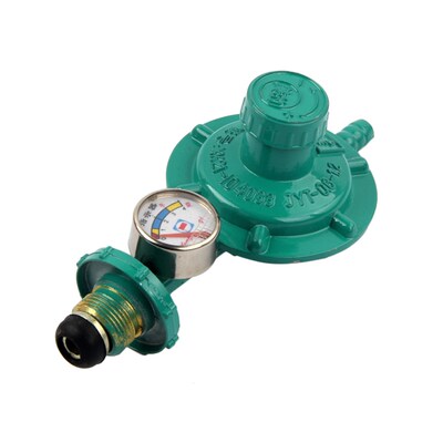 Propane Gas Regulator with Pressure Gauge Manometer Level Ga