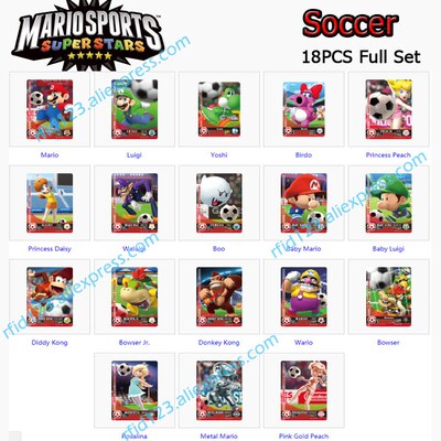 NFC Printing Card Work For Mario Sports Superstars Mario So