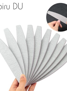 10 pcs/lot Nail File Sandpaper 100/180 Double Side Sanding