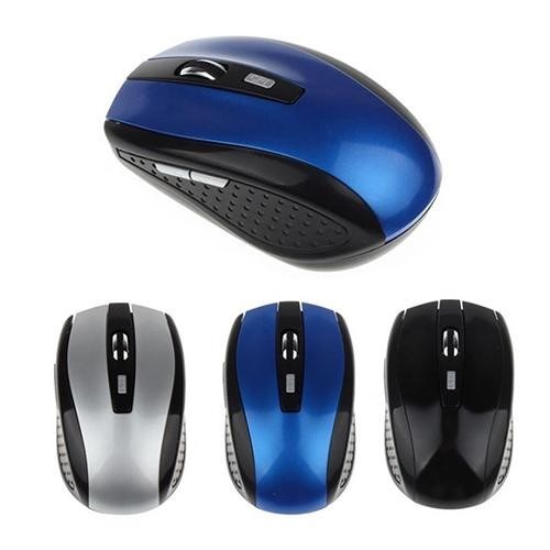 Portable 2.4G USB Wireless Mouse Ergonomic Gaming Mouse for