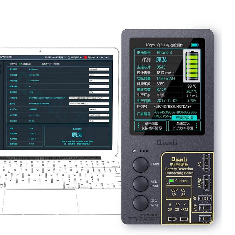 iCopy Plus Original Color Repair Programmer for Phone 7 8P X