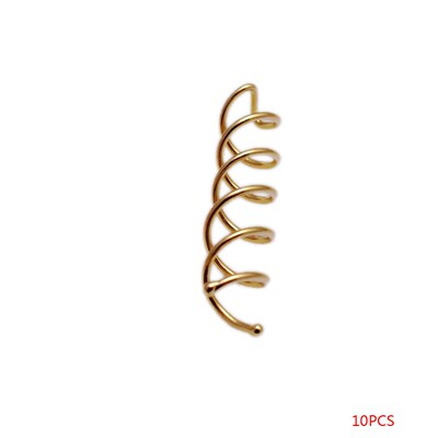 10Pcs Spiral Spin Screw Bobby Pin Hair  Twist Braiders Barre