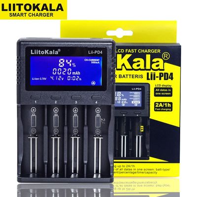 New LiitoKala Lii-500 PD4 PL4 402 202 S1 S2 battery Charger