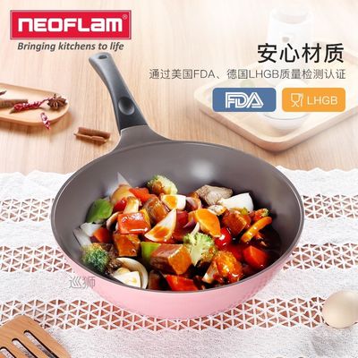 Neolam ceramic frying pan non stick pan gas stove pan Korean