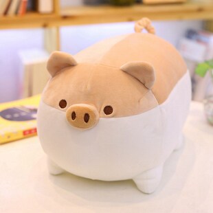Newly 40/50cm Soft Fat Pig Plush Hugging Pillow Stuffed Ani