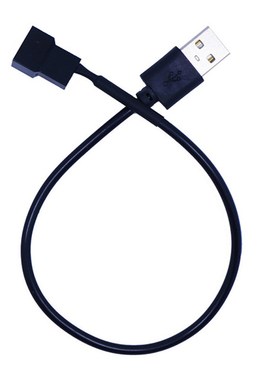 3pin or 4pin fan to USB Adapter Cables 3/4 Pin Computer PC