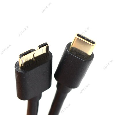 0.5M 1M 1.8M USB 3.1 Type-C to USB 3.0 Micro B Cable Male Co