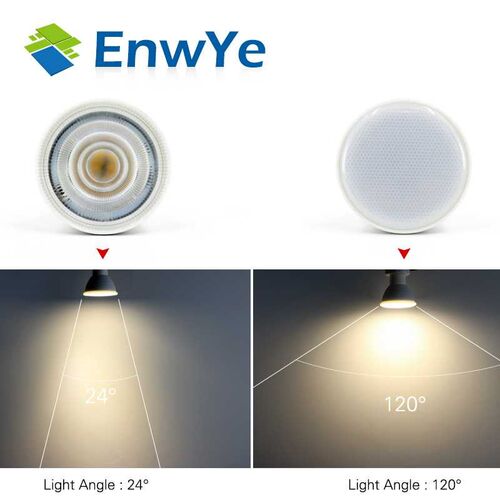 10pcs LED Light GU10 MR16 GU5.3 E27 E14 Bulb 2W 3W 4W 5W 6W