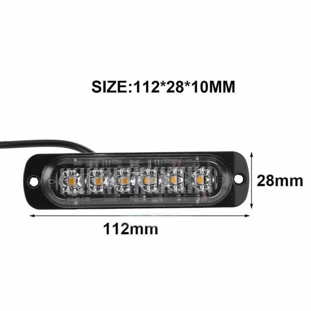Luminous Car LED Lights Parts Truck Waterproof 10pcs Lamp 6-