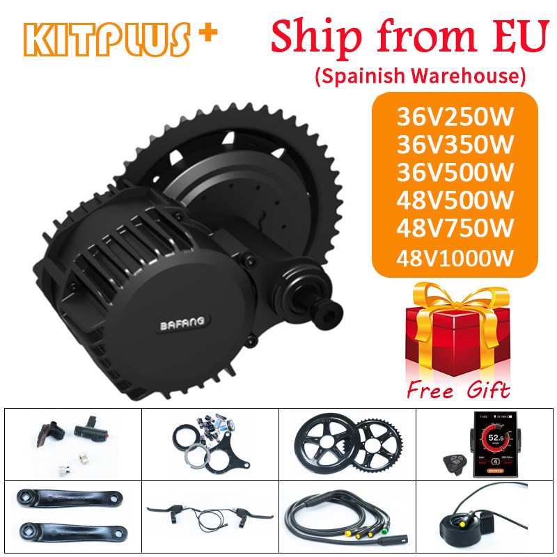 Bafang BBS01 BBS02 BBS03/BBSHD Mid Drive Motor 36V 250W/350W