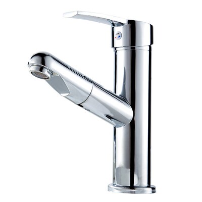 Drawing faucet in toilet, cold and hot water in washbasin, r