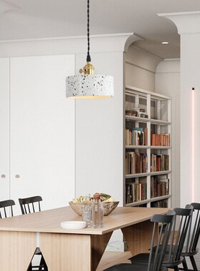 Nordic Terrazzo Small Chandelier Bar Restaurant Loft Dining