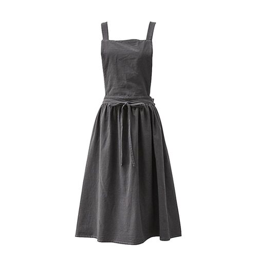 Nordic Simple Florist Apron Cotton Linen Gardening Coffee sh