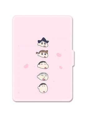 Pink Girl Paperwhite3 Magnet PU Flip Cover for Amazon Kindle