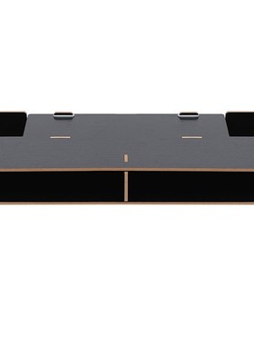 Wood Monitor Stand Multifunctional Office Desk Organiser Des