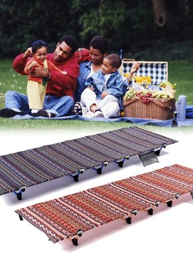 Portable Camping Cot Folding Bed Crib Outdoor Aluminum Alloy