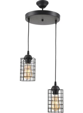 Evona 2-Black chandelier indoor and room lighting lamp
