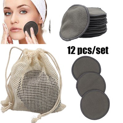 Facial-Cleansing-Cloths Makeup-Removal-Cotton-Pad Washable R