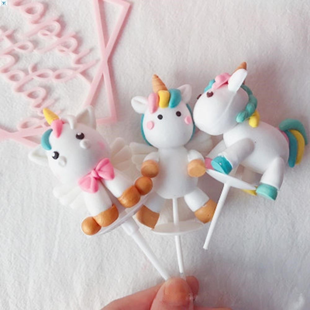 Unicorn Cake Topper Unicorn Brithday Party Supplies Unicorn