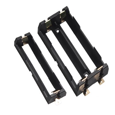 1PCS 1x 2x 18650 Plastic Battery Holder Batteries Container