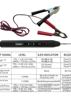 High Sensitivity Vehicle Diagnostic Logic Probe Automotive M