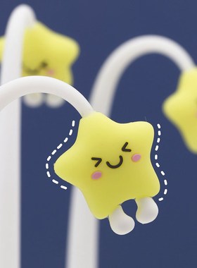 48 pcs/lot Lovely Bendable Moon Star Cloud Gel Pen Cute 0.5m