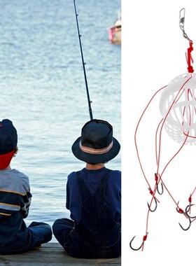 1Pcs Fishing Hooks Fishing Tackle Monsters with Six Strong C