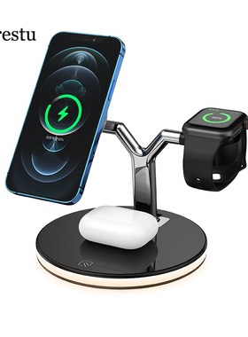 15W Wireless Charger Fast Charging Stand Pads for iPhone 12