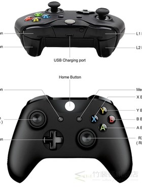For Xbox OneS Wireless Joystick Controle Remote Controller J
