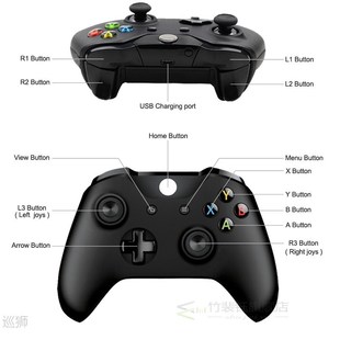For Xbox OneS Wireless Joystick Controle Remote Controller J