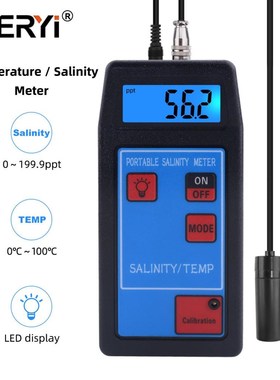 Salinity-8425 Portable Salinity/Temp Meter online with Repla