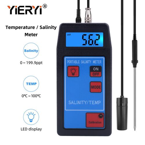 Salinity-8425 Portable Salinity/Temp Meter online with Repla