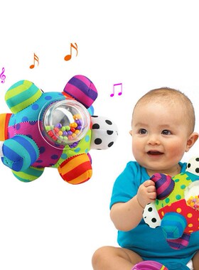 Baby Toys Fun Little Loud Bell Baby Ball Rattles Toy Develop