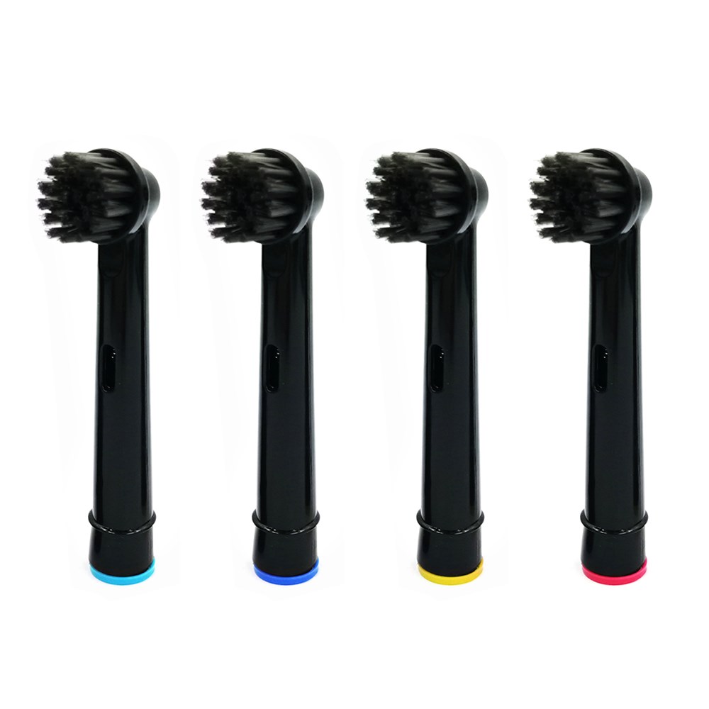 4pc Bamboo Charcoal Brush Heads For Oral B Electric Toothbr