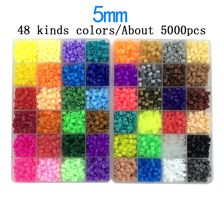 2.6mm/5mm Perler Fuse beads PUPUKOU Iron beads Kit Hama bead 饰品/流行首饰/时尚饰品新 其他DIY饰品配件 原图主图