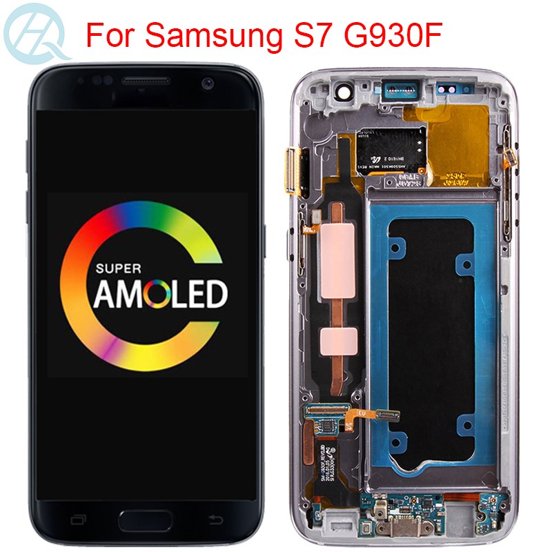 Original G930F Display For Samsung Galaxy S7 G930F LCD With