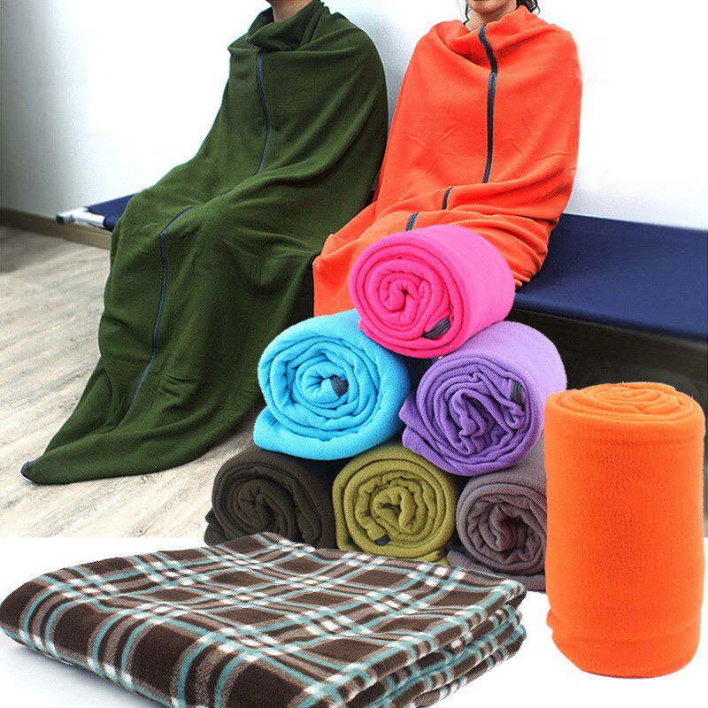 High Quality Outdoor Travel  Polar Fleece Sleeping Bag Keep