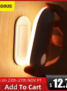 Baseus Magnetic Night Light Human Body Induction Night Light