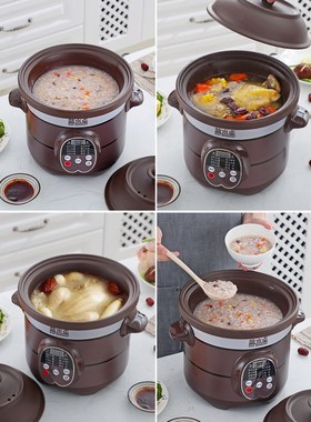 JQ-25E electric stew cooker household automatic smart soup p