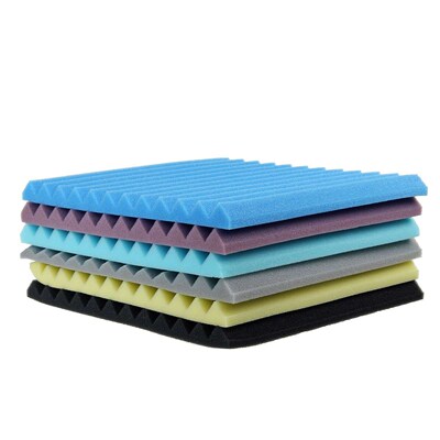 15 Pcs Sealing Foam Strips Acoustic Foam Panel Sound Stop Ab