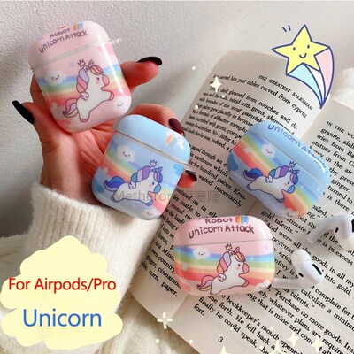 *Unicorn Case For AirPods Pro Case Coque Cover For Airpod 1