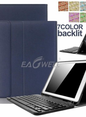For iPad 9.7 2017 2018 Tablet Case with Keyboard Ultra Slim