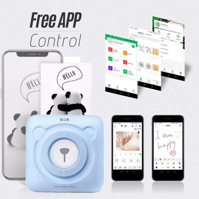 PeriPage Mini Portable Thermal Printer Handheld Photo Printe