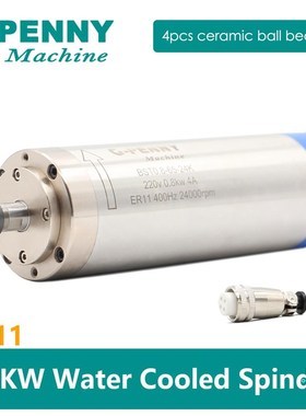 Water Cooled Spindle Motor 220V 800w ER11 CNC Wood Working C