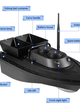 EU DIRECT Smart Fishing Bait Boat RC D11 500M Remote Control