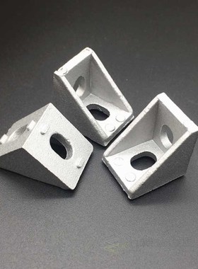 20Pcs/pack 2020 Corner Fitting Angle Aluminum 17x20x20 Conne
