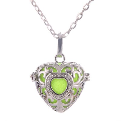 Mexico Chime Heart Music Angel  Caller Perfume Locket Pendan