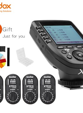 Godox XPro-C + 4x XTR-16 Receiver Flash Trigger Transmitter