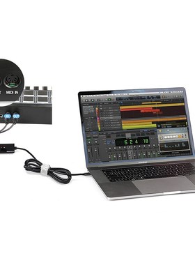 DOREMiDi MIDI To USB C Type C Cable USB MIDI Converter With