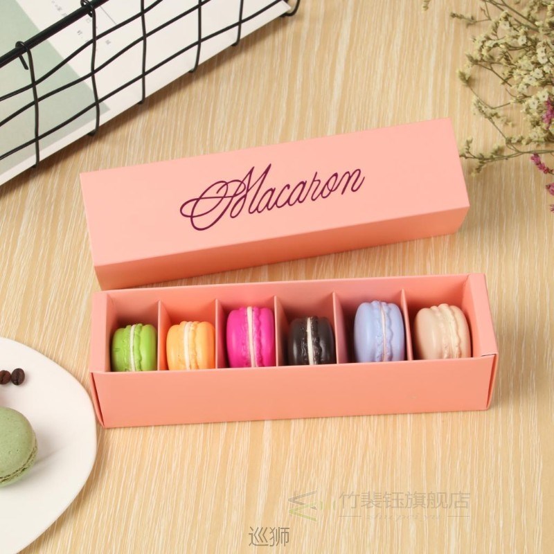 4pcs/lot Macaron Packing Box Packaged Wedding Party Decor Ca